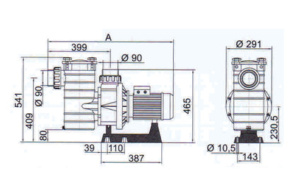 Kripsol Kaprı Kap Havuz pompası