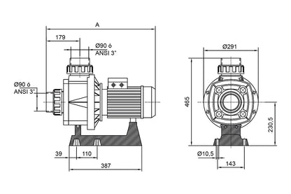 Kripsol Karpa Ka Hidromasaj spalar, jet havuz pompası