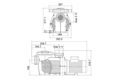 Kripsol Prıme Kpr havuz pompası