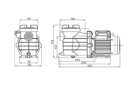 Trione Storm Havuz Pompası