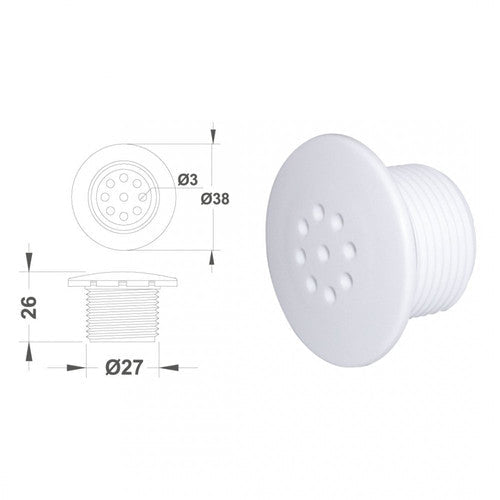 Dokuz Delikli Blower Nozulu