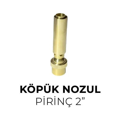 Köpük Nozul Pirinç