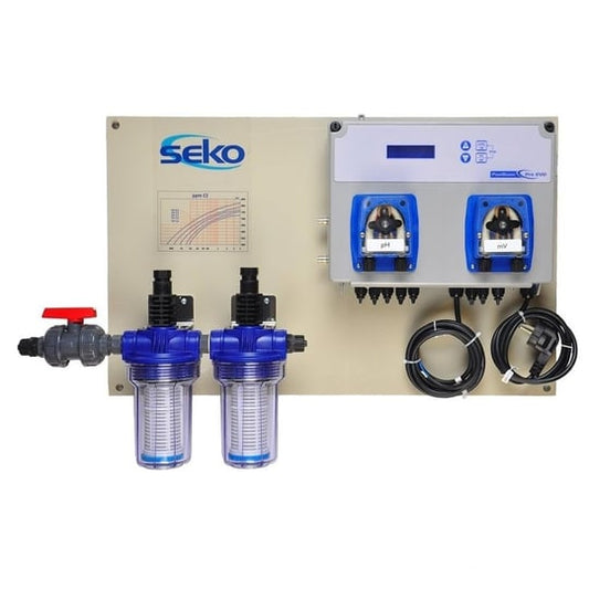 Otomatik Kontrol Sistemleri- SEKO Pompalı Dezenfeksiyon Ünitesi - Pool Dose Panel